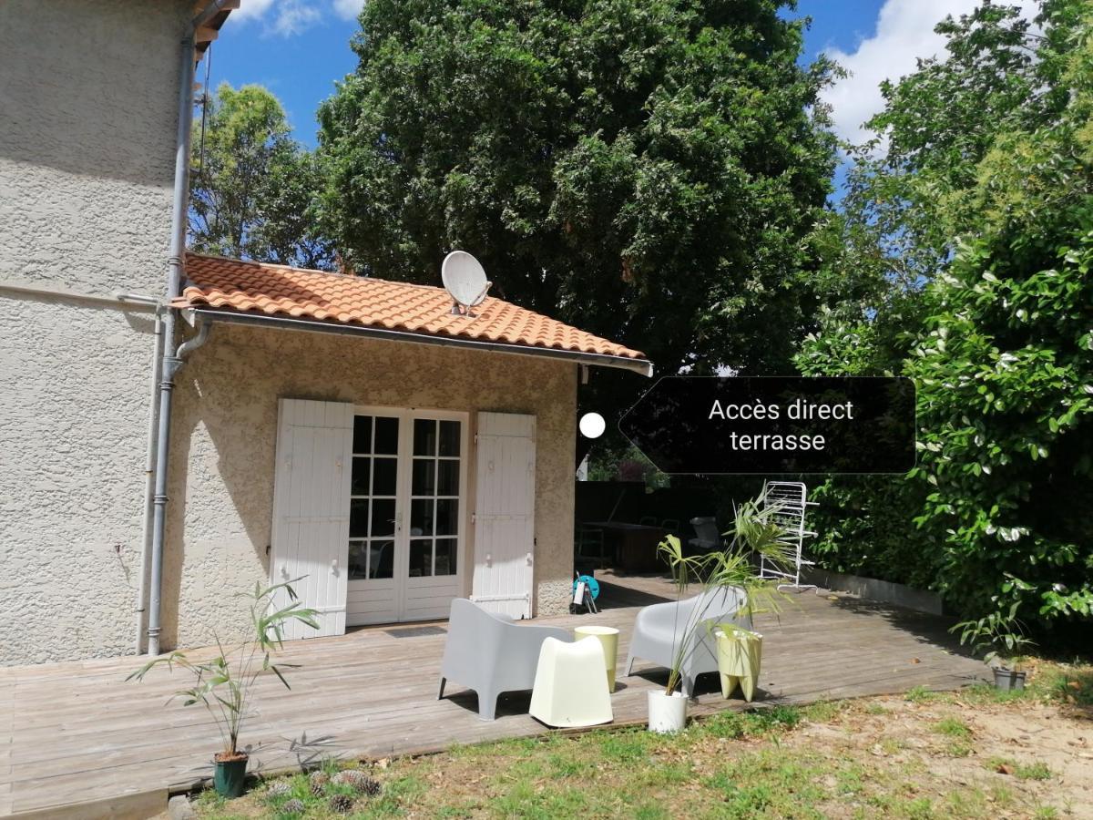 Studio Cosy Aux Portes De Bordeaux Et Saint Emilion Yvrac المظهر الخارجي الصورة